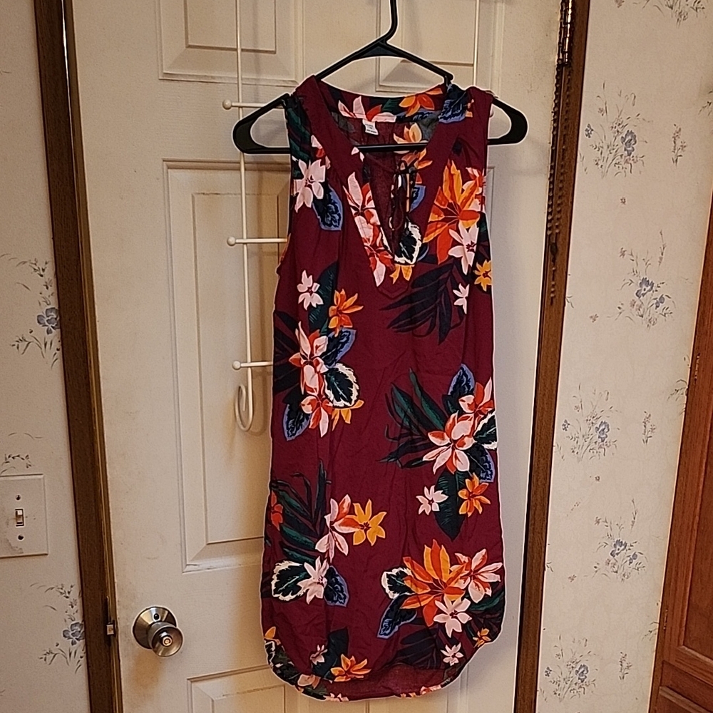 Old Navy Orange and Pink Sundress